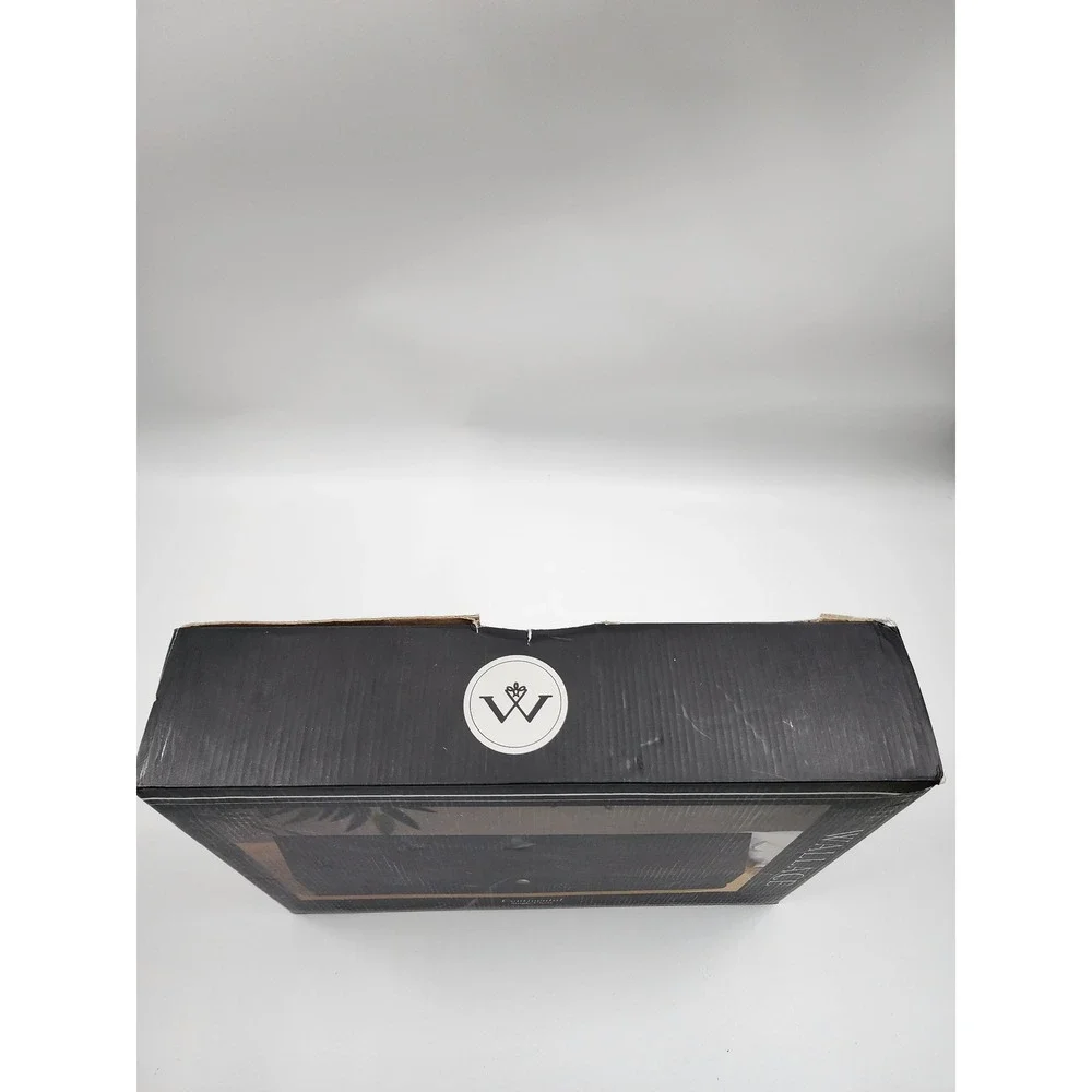 Wallace Silversmiths Continental Single Chest Flatware Box Mahogany Wood Finish